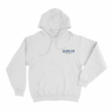 Glow Up Season Logo Unisex Hoodie White