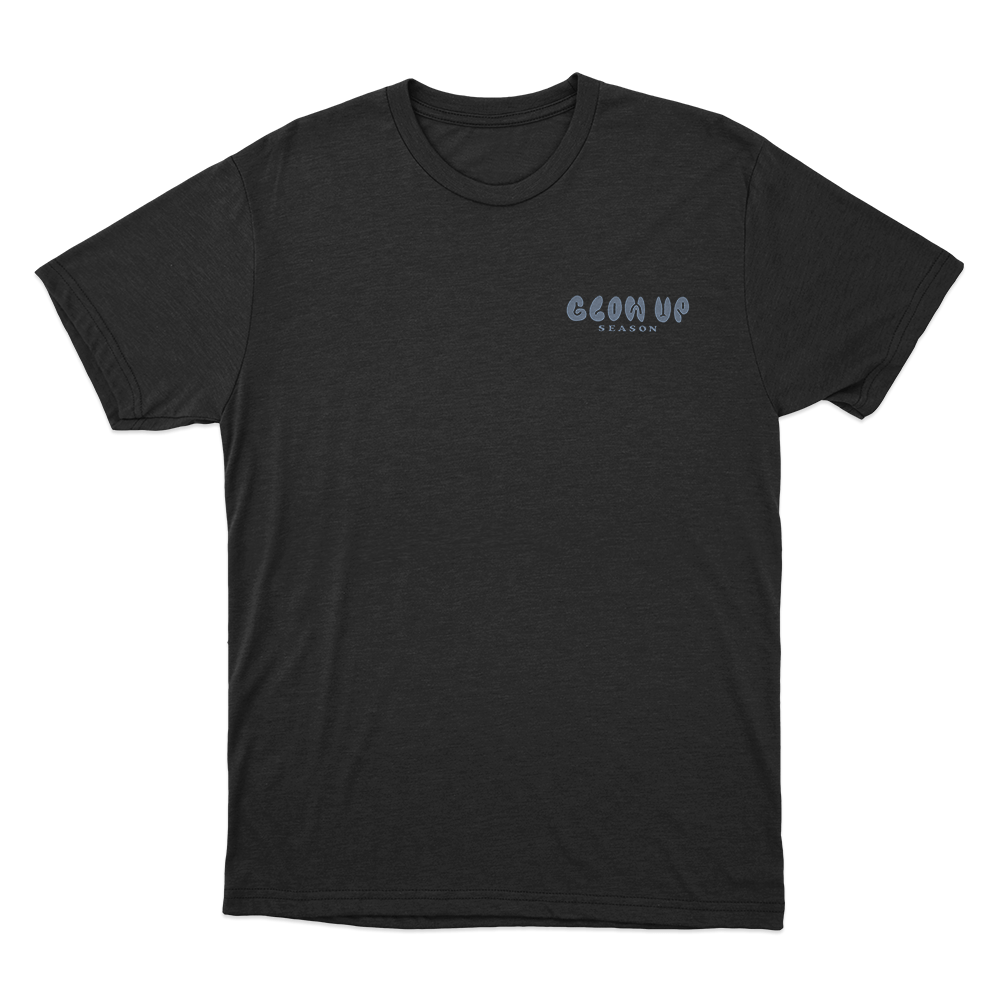 Glow Up Season Logo Unisex T Shirt Black Glow Up Season Logo Unisex T Shirt Black