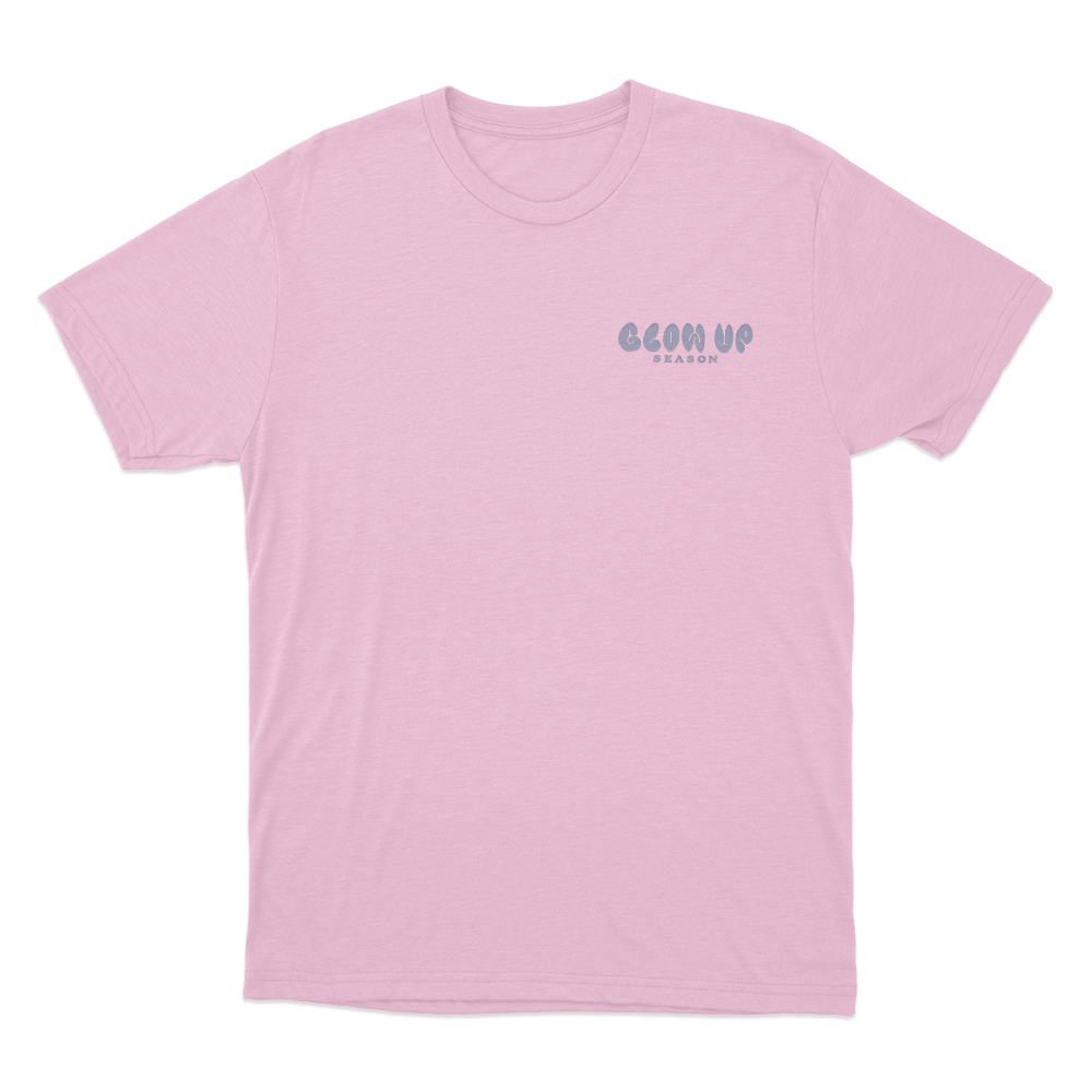 Glow Up Season Logo Unisex T Shirt Pink Glow Up Season Logo Unisex T Shirt Pink
