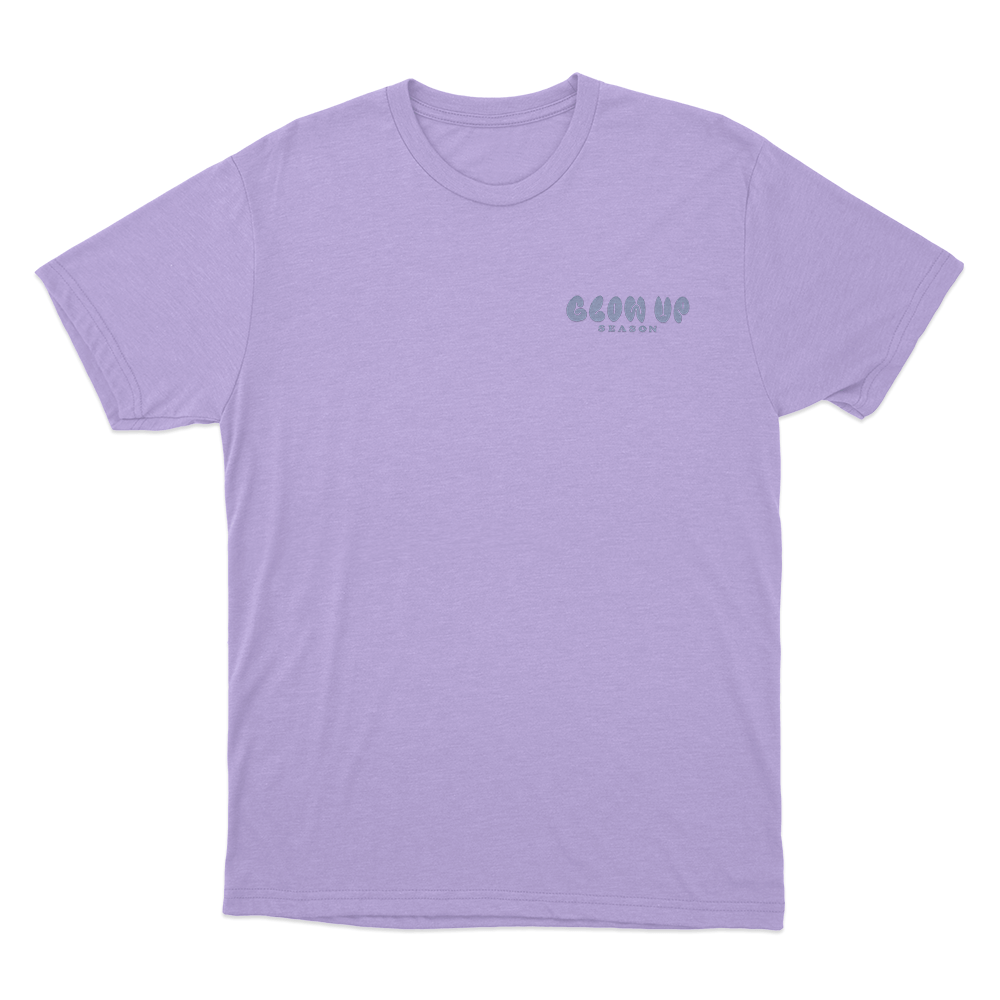 Glow Up Season Logo Unisex T Shirt Purple Glow Up Season Logo Unisex T Shirt Purple
