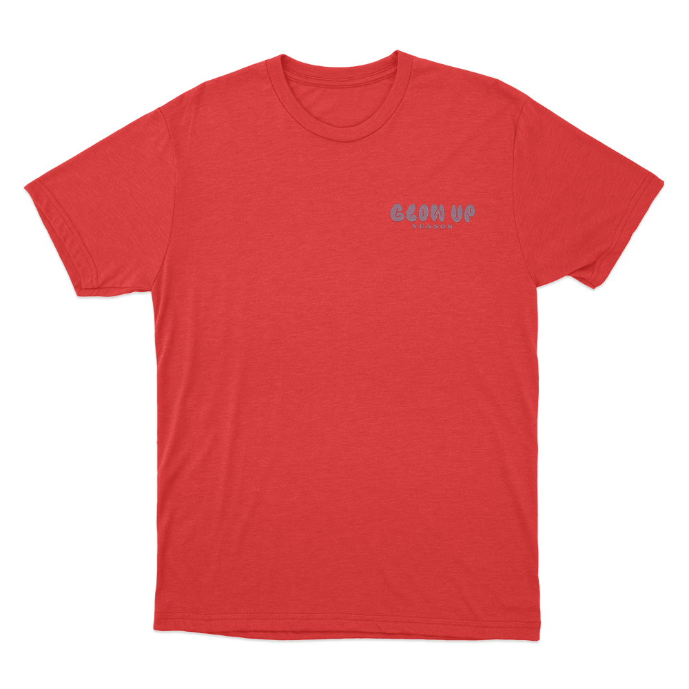 Glow Up Season Logo Unisex T Shirt Red Glow Up Season Logo Unisex T Shirt Red